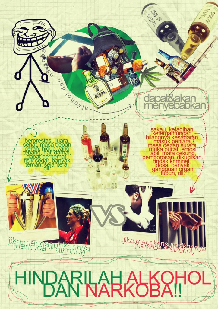 Hindari Alkohol dan Narkoba