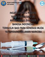 Ingat Ada Satu Perang, Perang Melawan Narkoba