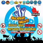 Bulatkan Tekad, Millenials Bebas Naskoba, Wujudkan Kediri Bebas Narkoba