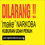 Dilarang Make Narkoba Kuburan Udah Penuh