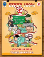 Hidup 100% Indonesia Maju Tanpa Narkoba