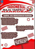 Indonesia Maju Tanpa Narkoba, Ayo Jauhi Narkoba Untuk Masa Depan Gemilang