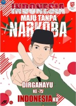 Indonesia Maju Tanpa Narkoba, Dirgahayu ke-17 Indonesiaku