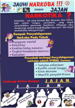 Jauhi Narkoba Dengan Jajan