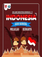 Jauhi Narkoba Mulailah Berkarya, HUT RI ke 75