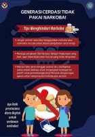 Generasi Cerdas! Tidak Pakai Narkoba!