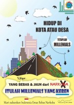 Millennials Keren dan Jauh Dari Narkoba