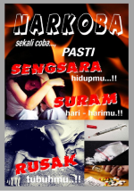 Narkoba Sekali Coba Pasti Sengsara