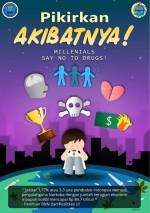 Pikirkan Akibatnya Millenial Say No To Drugs
