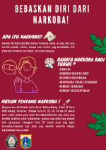 Poster Bebaskan Diri Dari Narkoba