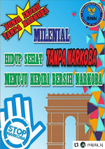 Milenial Hidup Sehat Tanpa Narkoba Menuju Kediri Bersinar