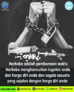 Semua Narkoba Adalah Pemborosan Waktu
