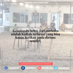Kehidupan bebas dari narkoba adalah hadiah terbesar yang bisa kamu berikan pada dirimu sendiri.